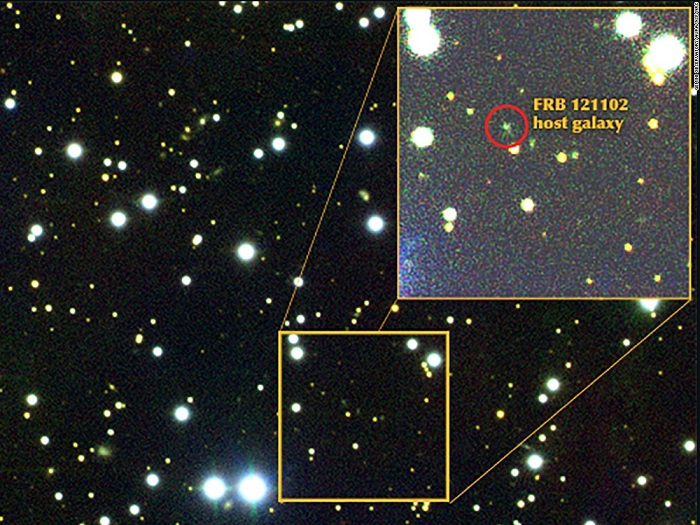 Mysterious radio signal traced to dwarf galaxy 3 billion light-years away